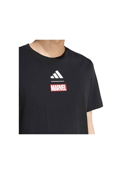 Adidas M Marvel Spıder-man Graphıc T Erkek Günlük Tişört Kr3609 Siyah