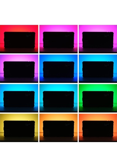 Herigo Hr-ph004 Rgb Led Video Işığı 2500-9900k Vlog Işığı