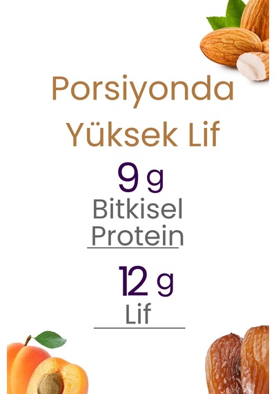 Kayısılı & Bademli Hurmalı Protein Bar 55gr 2xbar X3 Adet