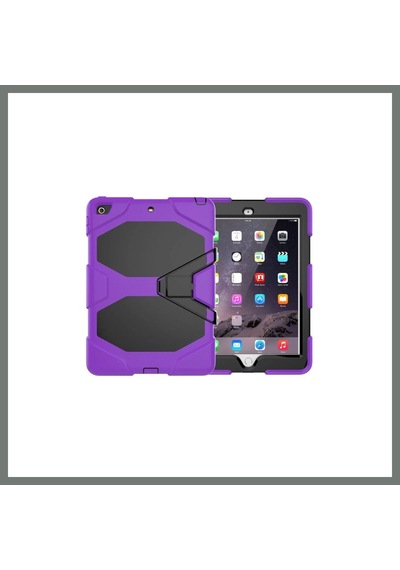 Bezos İpad 5 Air 9.7 Kılıf Griffin Tablet Kapak - Mor Mmbz