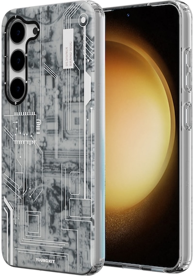 Youngkit Galaxy S23 Plus Uyumlu Kılıf YoungKit Technology Serisi Kapak YOUNGKİT-TA85921