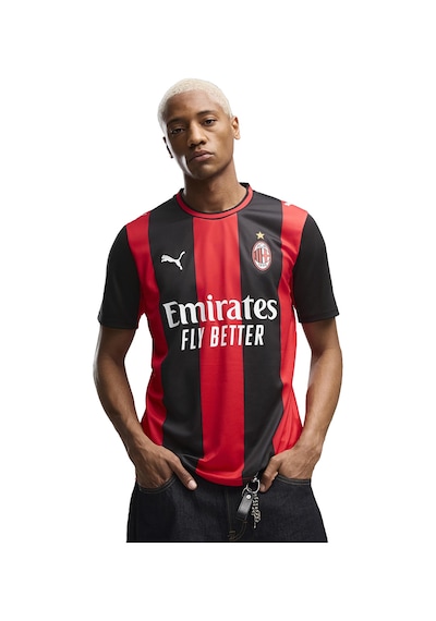 Puma Ac Milan 26/27 İç Saha Erkek Siyah Futbol Forma 78412101