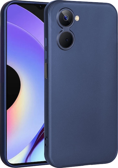 Realme 10 4g Kılıf Zore Premier Silikon Kapak Lacivert