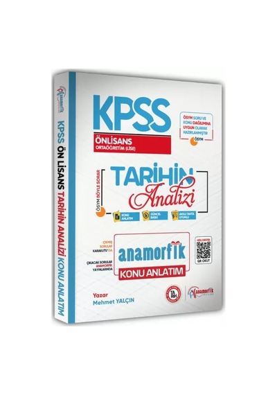 2026 Kpss Önlisans-ortaöğretim Tarihin Analizi Pratik Notlarla Konu Anlatımı Anamorfik Yayınlar