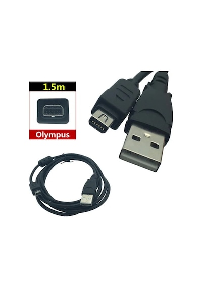 Olympus Uyumlu Dijital Fotoğraf Makina Kablosu Cb-usb5/cb-usb6 12 P Usb 12 Pin Kablo