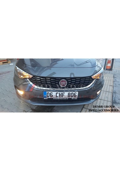 S-Dizayn  Fiat Egea Sedan Krom Ön Panjur Çıtası 2020 Üzeri