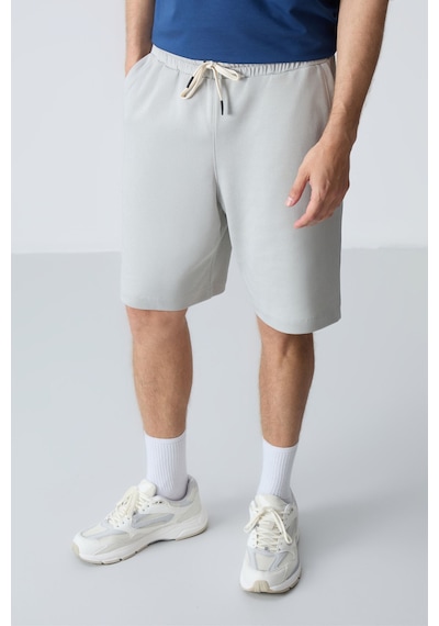 Air Jones Tommy Life Taş Pamuklu Kalın Yumuşak Dokulu Standart Fit Basic Erkek Şort - 81275 Taş Air Jones Tommy Life Taş Pamuklu Kalın Yumuşak Dokulu Standart Fit Basic Erkek Şort - 81275 Taş