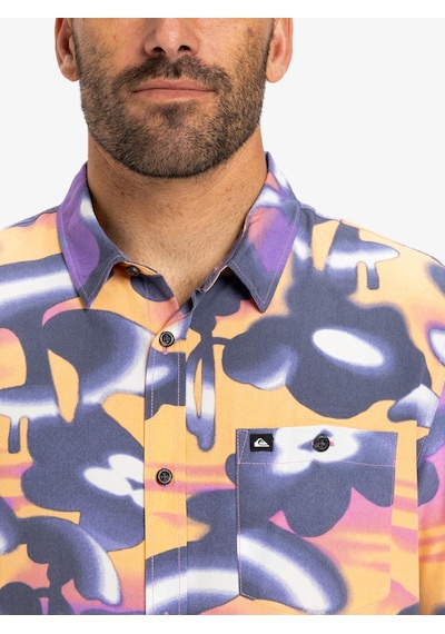 Quiksilver Safe Paradıse Ss Erkek Gömlek Eqywt04607 Php7 Çok Renkli