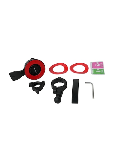 Knmaster Tt-700 Titreşim Önleyicili Motosiklet Telefon Tutucu SİYAH,GRİ