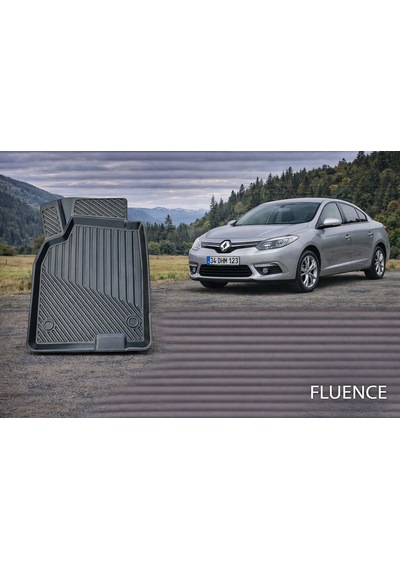 Renault Fluence 2009-2016 3d Oto Paspas Ve Bagaj Havuzu İkili Set