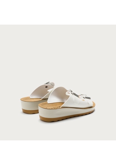 6302-white Terlik Kadın Diğer 42 G64 2c Fly Flot Sandal Synthetıc