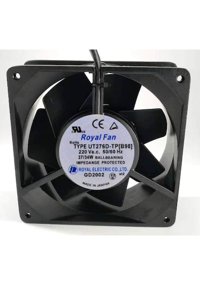Royal Fan Ut276d-tp-b98 140x140x50mm 220v Ac 37/34w Kompakt Fan