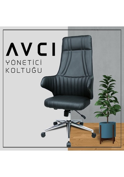 Avcı Makam Koltuğu Siyah
