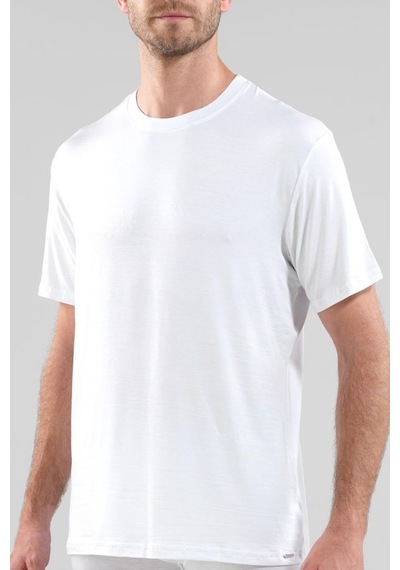 Blackspade 9306 Erkek Silver Sıfır Yaka Kısa Kol Beyaz Fanils