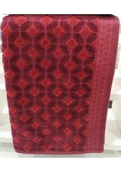 Özdilek Decora Tekli Bordo Havlu 50x90cm
