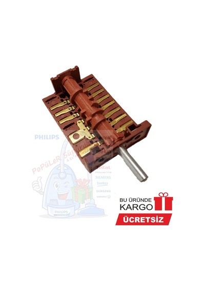 Teka Uyumlu - Franke Termikel Fırın Komütatörü 8 Kademe 419496209