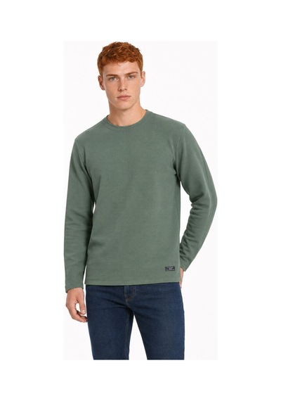 Loft Regular Fit Erkek Tshirt U.kol Lf2044268 Q1.v1 Koyu Yeşil