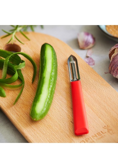 Opinel Essential Stationary No:115 Sebze - Meyve Soyacağı Op-002358 Kırmızı