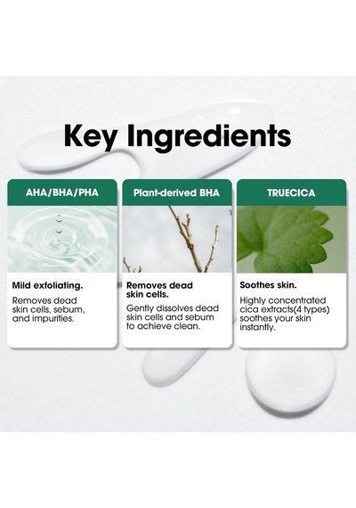 Aha-bha-pha 30 Days Miracle Truecica Clear Pad Pamuk Ped 70 Pads