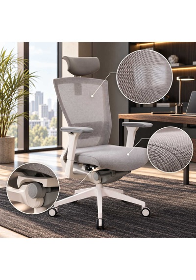 Center Multi Fonksiyonel Yönetici Koltuğu - Gri 68x115-124x66 Cm Center Multi Fonksiyonel Yönetici Koltuğu - Gri 68x115-124x66 Cm