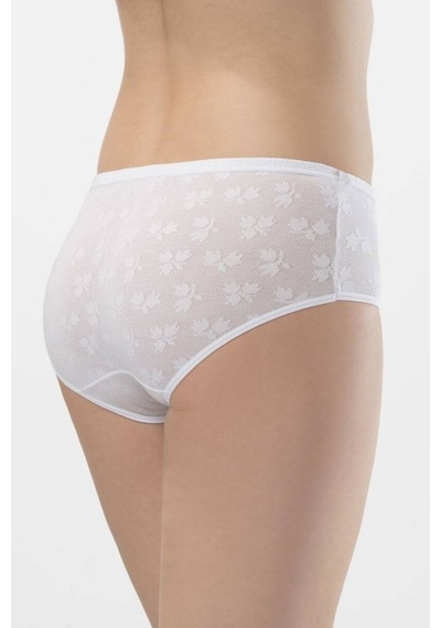 Türen Kadın Jakarlı Pamuklu Bikini Külot 001