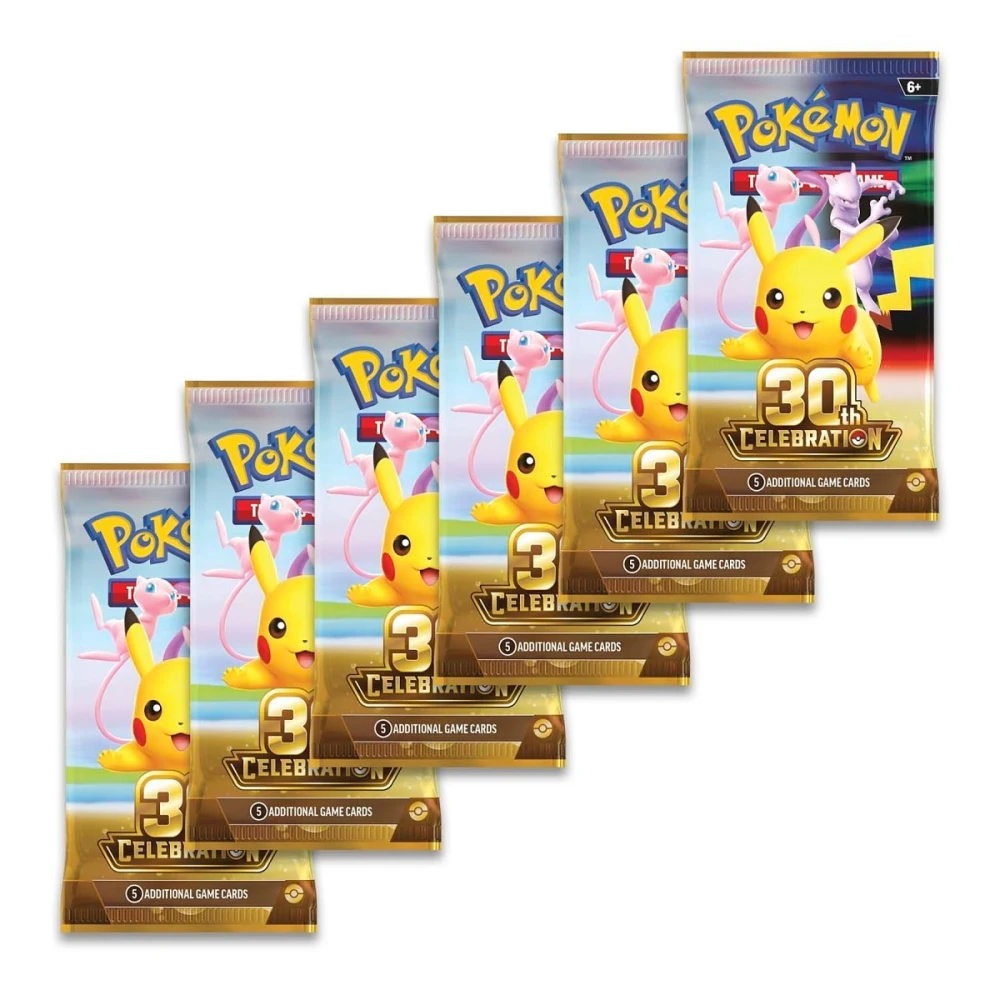 Pokémon Tcg: 30th Celebration Booster Bundle 6 Paket