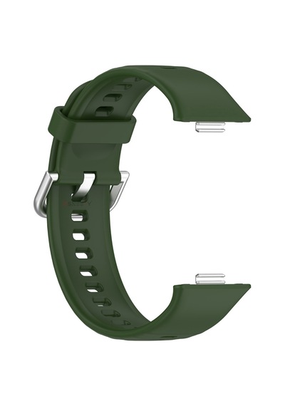 Huawei Watch Fit 5 İle Uyumlu Metal Tokalı Yumuşak Soft Silikon Kordon