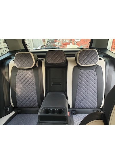 Skoda Karoq Araca Özel Oto Koltuk Kılıfı (398678403)