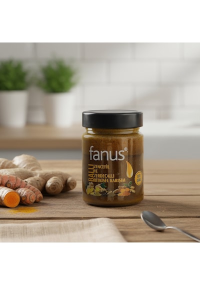 Fanus Zencefil Ve Zerdeçallı Ballı Bitkisel Karışım 400 G