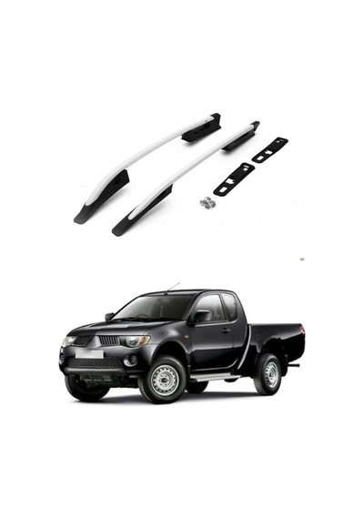 Turtle Mitsubishi L200 Mk5 2015-2025 Tavan Çıtası Falcon Gri