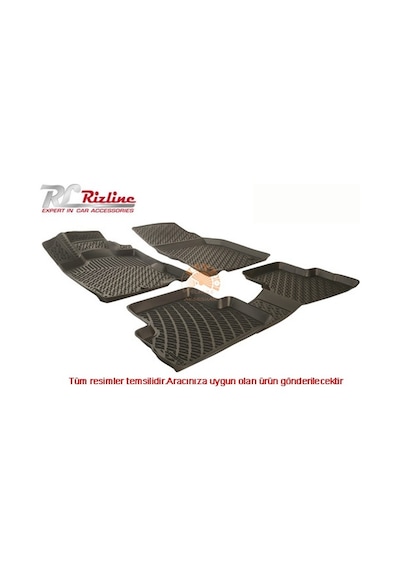 Rizline Volkswagen Jetta 2005-2010 3D Havuzlu Paspas