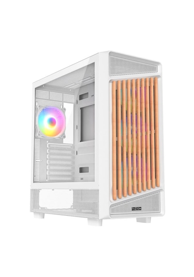 Fazeon F19 750w 80plus Bronze 4x120mm Argb Fanlı Atx Beyaz Bilgisayar Kasası