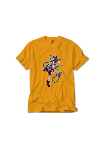 Jinx Crazy Sarı Tişört-Sarı