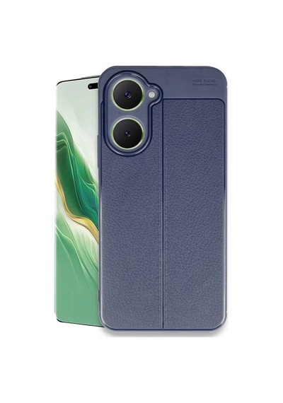 Vivo Y18 Kılıf Auto Focus Kapak Lacivert