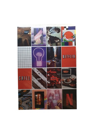 Duvar Kağıdı Poster Seti 11-16 Adet A5 Boyutunda