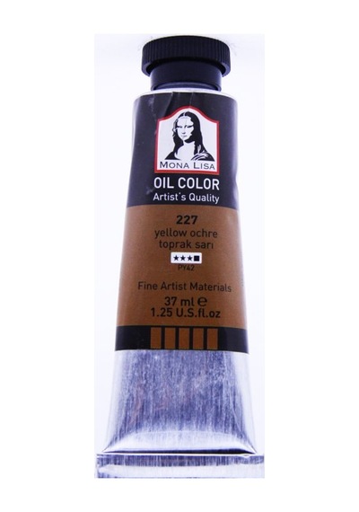 Mona Lisa Yağlı Boya 37 Ml Toprak Sarı 227 Çok Renkli
