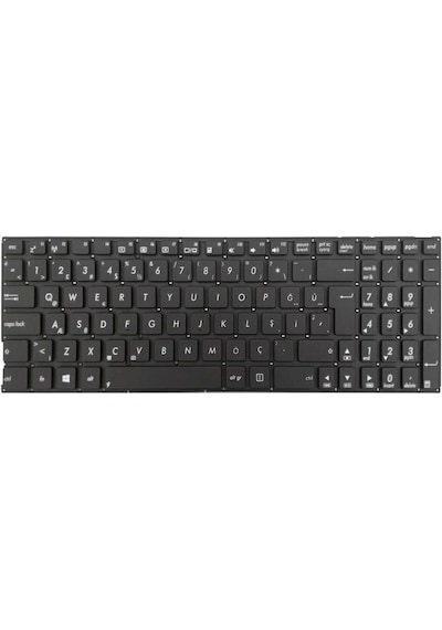 Asus Uyumlu X756Uf-Xx113T X756Uj-Xo015D Klavye Tuş Takımı (Siyah Tr) - 554880793