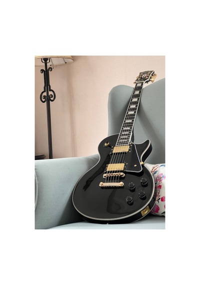 Soloking Slc60 İn Black Beauty With Gold Hardware W/gigbag