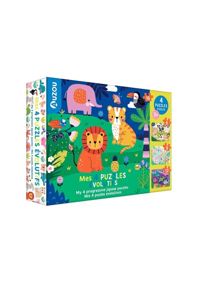 My 4 Progressive Jigsaw Puzzles Mavi