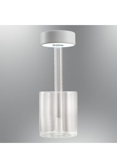 Özcan Aydınlatma 3018-01 Vase Masa Lambası Beyaz Beyaz