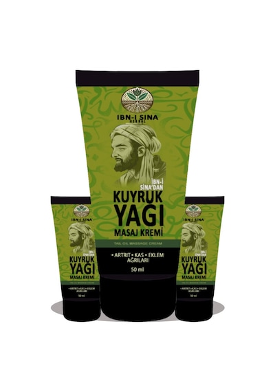 İbn-i Sina Herbal Kuyruk Yağı Kremi 3 Adet X 50 Ml