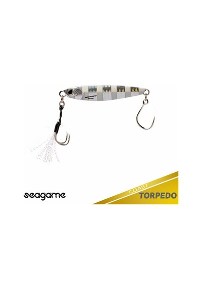 Seagame Torpedo Coast 40g 001 Zebra Glow