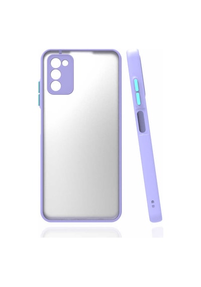 Zore Galaxy Uyumlu A03s Kılıf Hux Kapak - Pembe Pembe
