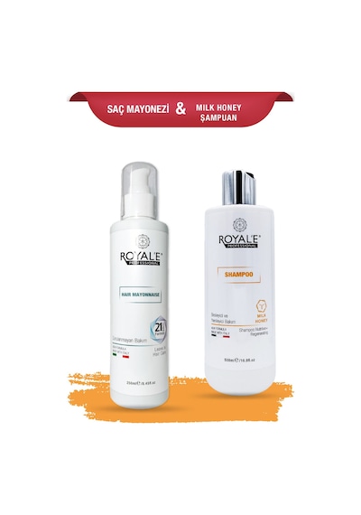 Royale Professional Saç Mayonezi 250 ML + Milk Honey Şampuan 500 ML