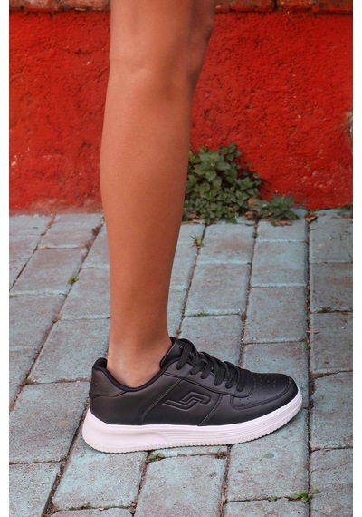 Jump 21516 Unisex Sneaker Ayakkabı Ckr00971 Siyah - Beyaz