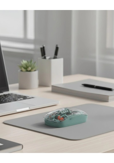 Çift Mod Bağlantılı Kablosuz Mouse Bluetooth Ve Usb Alıcılı -
