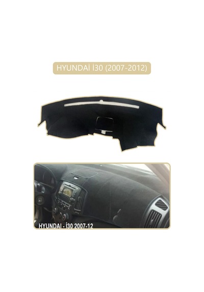 Hyundai İ30 2007-2012torpido Koruma Halısı Bej Kenar