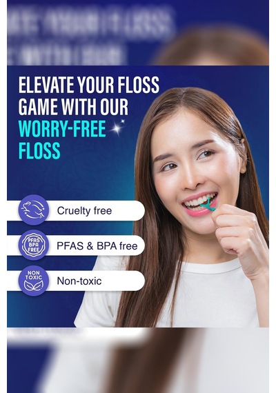 Gurunanda Fresh Floss Picks Çatal Diş İpi Kürdanlı 60 Adet