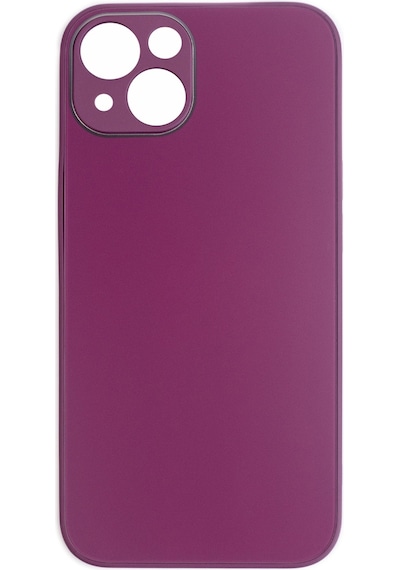 ScHitec Deluxe Apple Uyumlu iPhone 14 Plus Mat Kılıf Mor