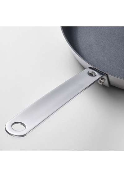 Ikea Hemkomst Tencere Ve Tava Seti 2-3-5 L 28 Cm Krom 7 Parça